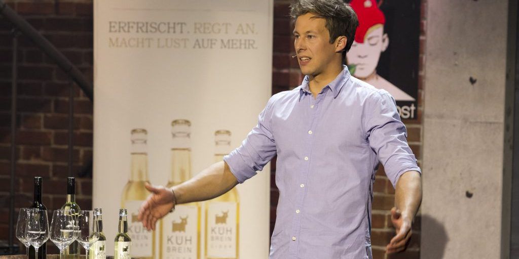 Kühbrein im Pitch bei 2min2mio, der Start Up Sendung von Puls4