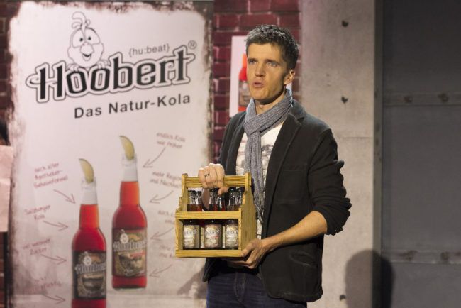 Hoobert im Pitch bei 2min2mio, der Start Up Sendung von Puls4