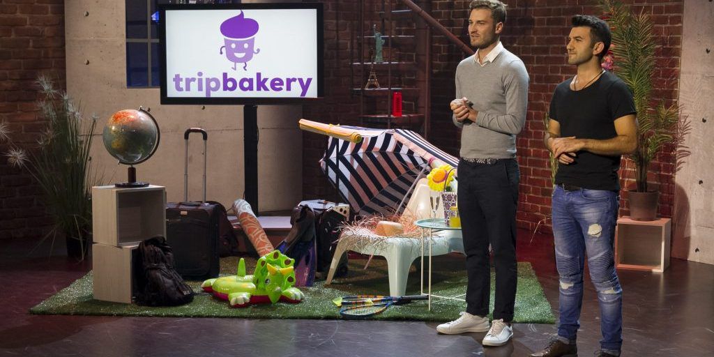 TripBakery im Pitch bei 2min2mio, der Start Up Sendung von Puls4