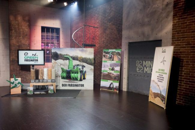 Fräsinator im Pitch bei 2min2mio, der Start Up Sendung von Puls4