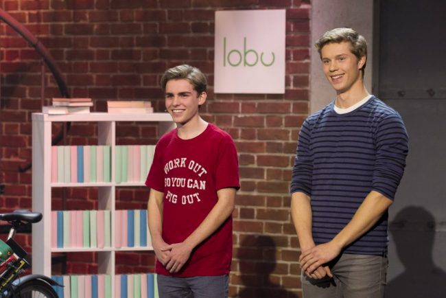 lobu im Pitch bei 2min2mio, der Start Up Sendung von Puls4