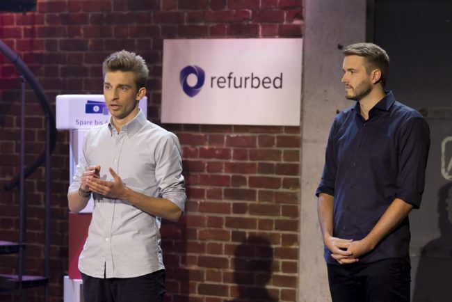refurbed im Pitch bei 2min2mio, der Start Up Sendung von Puls4